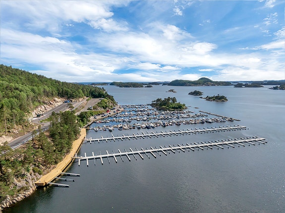 Vaglen båthavn - Båtplasser på Vaglen - ny flott båthavn - leies ut