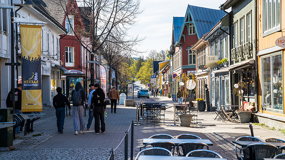 Gågata på Lillehammer har et svært solid tilbud innen shopping, kultur, servering, og aktiviteter.