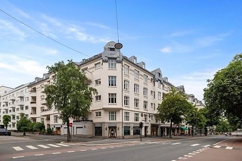 Velkommen til Bygdøy Allé 27A! Leiligheten har inngang fra Gabels Gate på hjørnet mot Bygdøy Allé