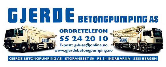 Gjerde Betongpumping AS logo