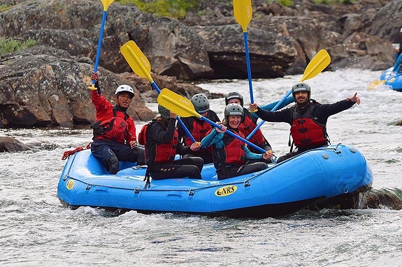 Rafting ved Geilo 2024