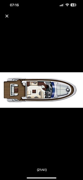 2008 AZIMUT 43S  VP IPS 500 D6 Tar innbytte Gratis vinteropplag 18 of 30
