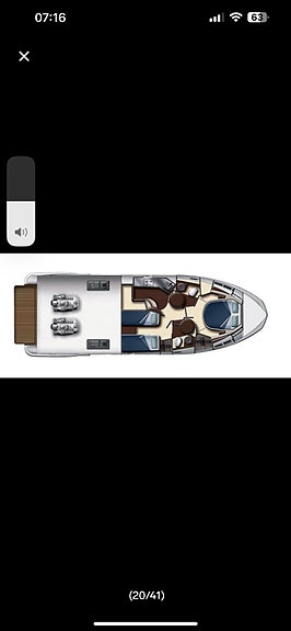 2008 AZIMUT 43S  VP IPS 500 D6 Tar innbytte Gratis vinteropplag 17 of 30