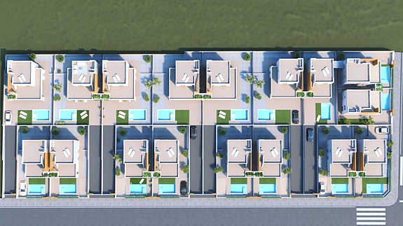 Oversikt over villaene