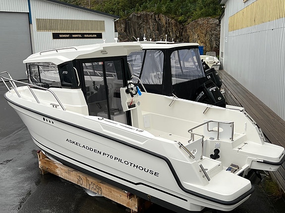 Askeladden P70 Pilothouse m/Suzuki DF200 og mye utstyr - ny ubrukt overligger!