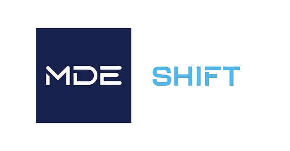 MDE Shift logo