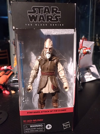 Star Wars/The Black Series Ki-Adi-Mundi Action Figure Ny i Boks!