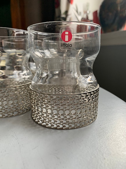 【美品】 Tsaikka Timo Sarpaneva 1957 IITTALA TSAIKKA glass 6 stk - Designet av Timo Sarpaneva i