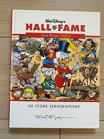 SIGNERT Hall of Fame Don Rosa - bok 4