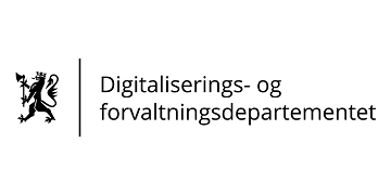 Digitaliserings- og forvaltningsdepartementet logo