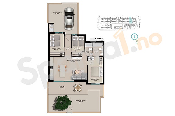 Plantegning leilighet