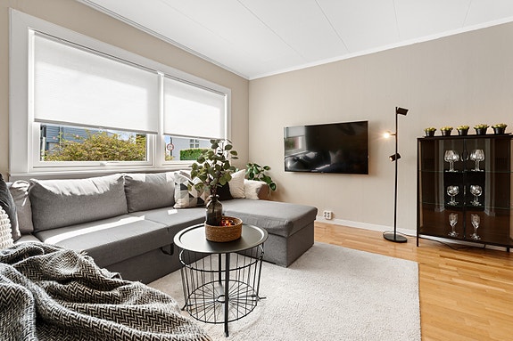 LYS OG INNBYDENDE 3-ROMS EIERLEILIGHET