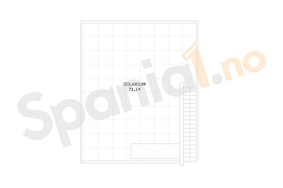 Plantegning takterrasse
