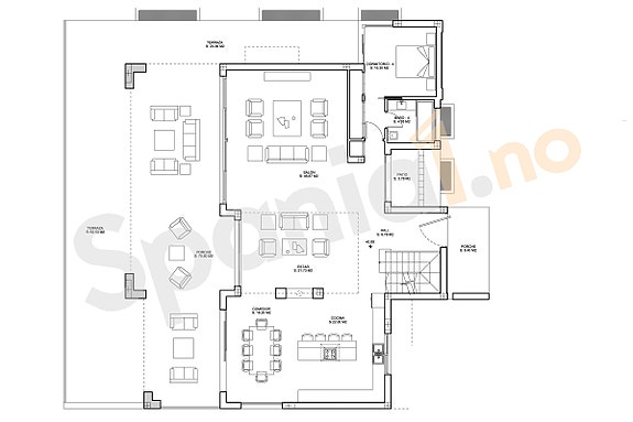 Plantegning hovedplan