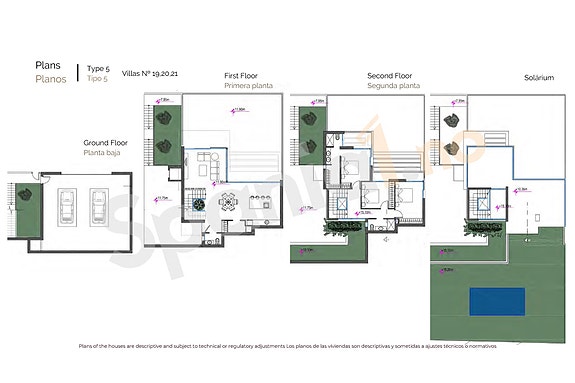 Plantegning villa 19