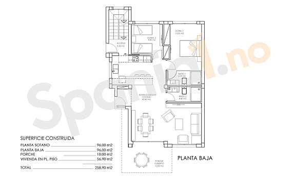 Plantegning hovedplan