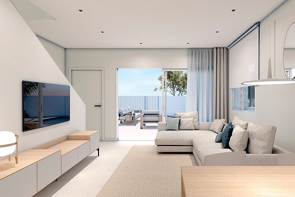 3D bilder fra rekkehus