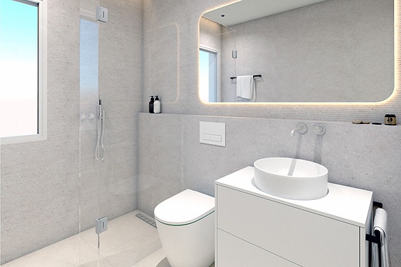 3D bilder fra rekkehus