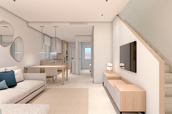 3D bilder fra rekkehus