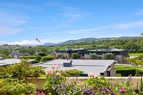 Utsikt fra terrassen