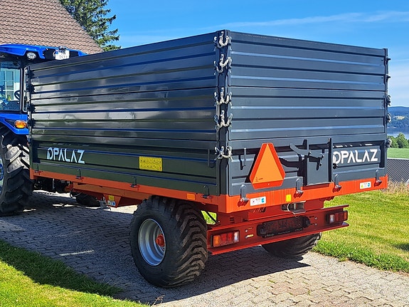 Palaz 5T med høye karmer og presenning kr 89 000,-