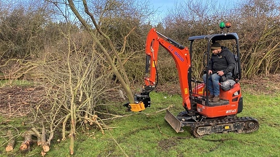 TMK 150 Tresaks til minigraver