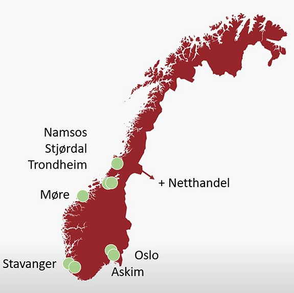 Norgeskartet