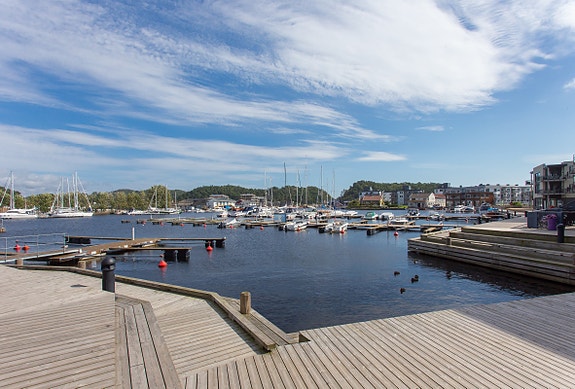 Kastellgata Båthavn, Mandal, Lindesnes - Båtplasser i fellesanlegg på Verven/Kastellbukta, MANDAL
