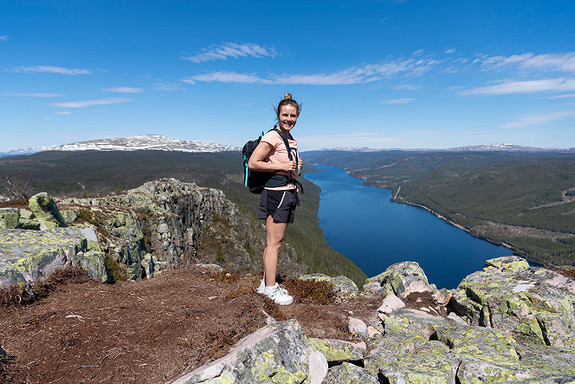 Helen Olafsen på Skagsvola, foto: Ola Matsson