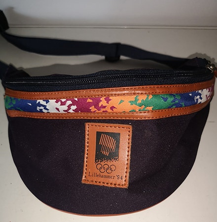 Vintage belteveske – OL Lillehammer 1994 🇳🇴