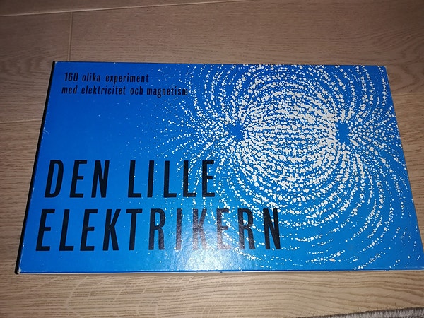 Vintage brettspill Den lille elektrikeren.