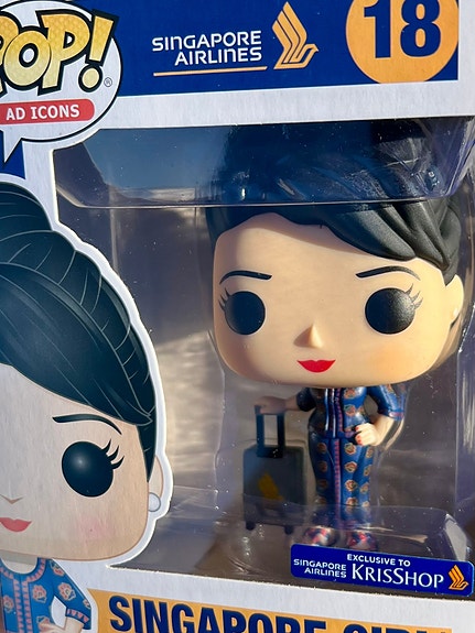 Funko Pop! Singapore Girl – Singapore Airlines – Édition Rare – N°18 – Neuf