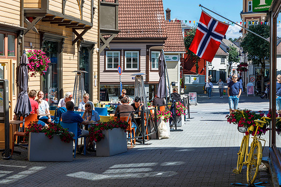 Egersund sentrum - 10 minutter gange