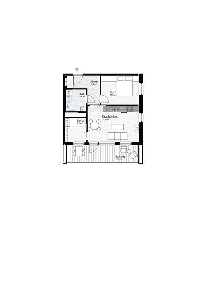 Leilighet 5-801