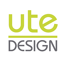 uteDESIGN AS logo