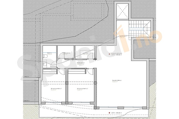 Plantegning underetasje