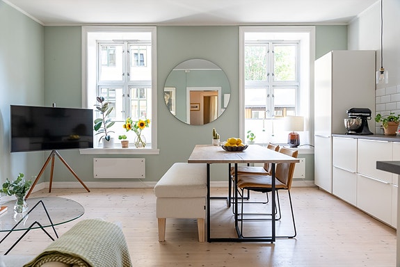 Velkommen til Bjerkelundgata 6 A - En nydelig 2-roms i en av de hyggeligste gatene på Grünerløkka.