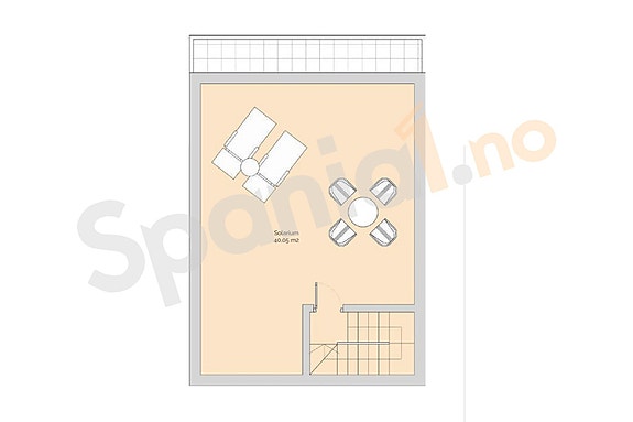 Plantegning takterrasse