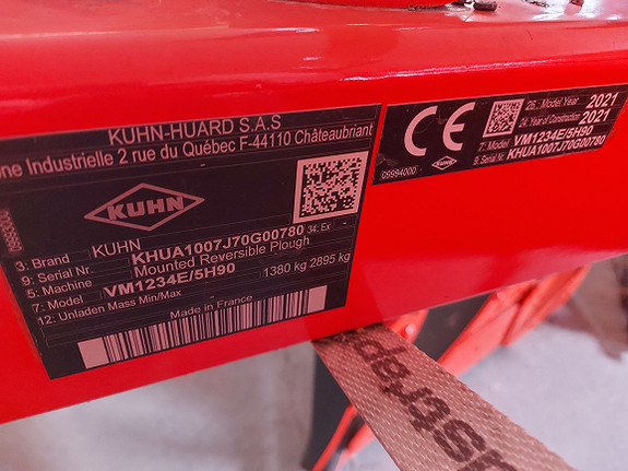 Kuhn Varimaster 123 - 4E 2021, kr 205 000,-