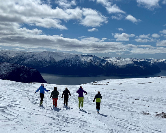 Vinter i Høyangerfjella