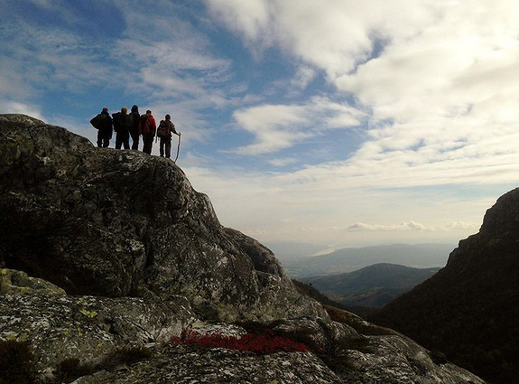 Glimt fra en fellestur på fjellet.