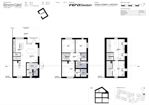 Salgstegning Hus 34 - Felt 9