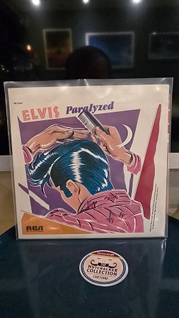 Elvis Presley promo singel (1983) – sjelden vinyl (samlerobjekt)