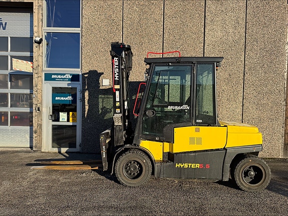 Hyster J5.5XN FLK Cabin 66414 Nytt batteri 2025