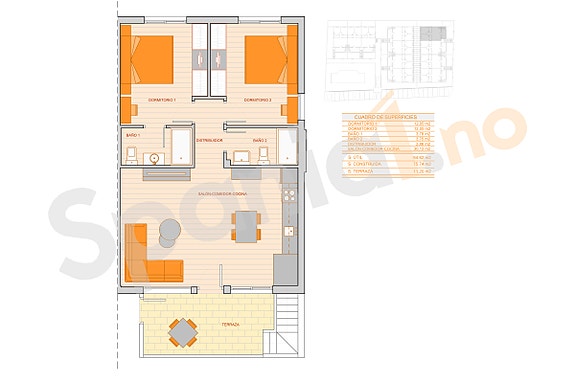 Plantegning leilighet