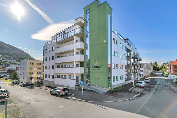 Tårnet borettslag er et av de nyeste boligproduktene vi har i Narvik, og vi er alle enige om at det tar seg veldig godt ut.