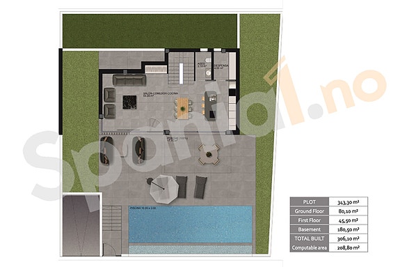 Plantegning hovedplan