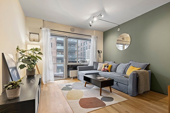 Velkommen til Turbinveien 7 - en lys og moderne 2-roms med sentral og populær beliggenhet i Kværnerbyen