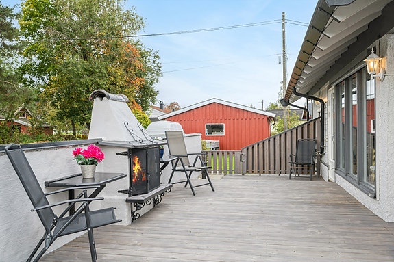 Hyggelig uteplass