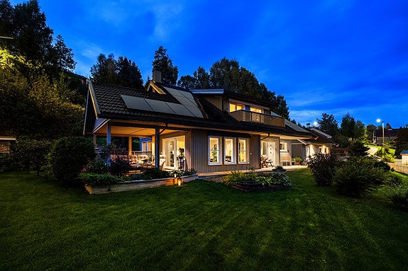 Velkommen til Myrveien 19A. Nyere enebolig fra 2016 med dobbelgarasje.